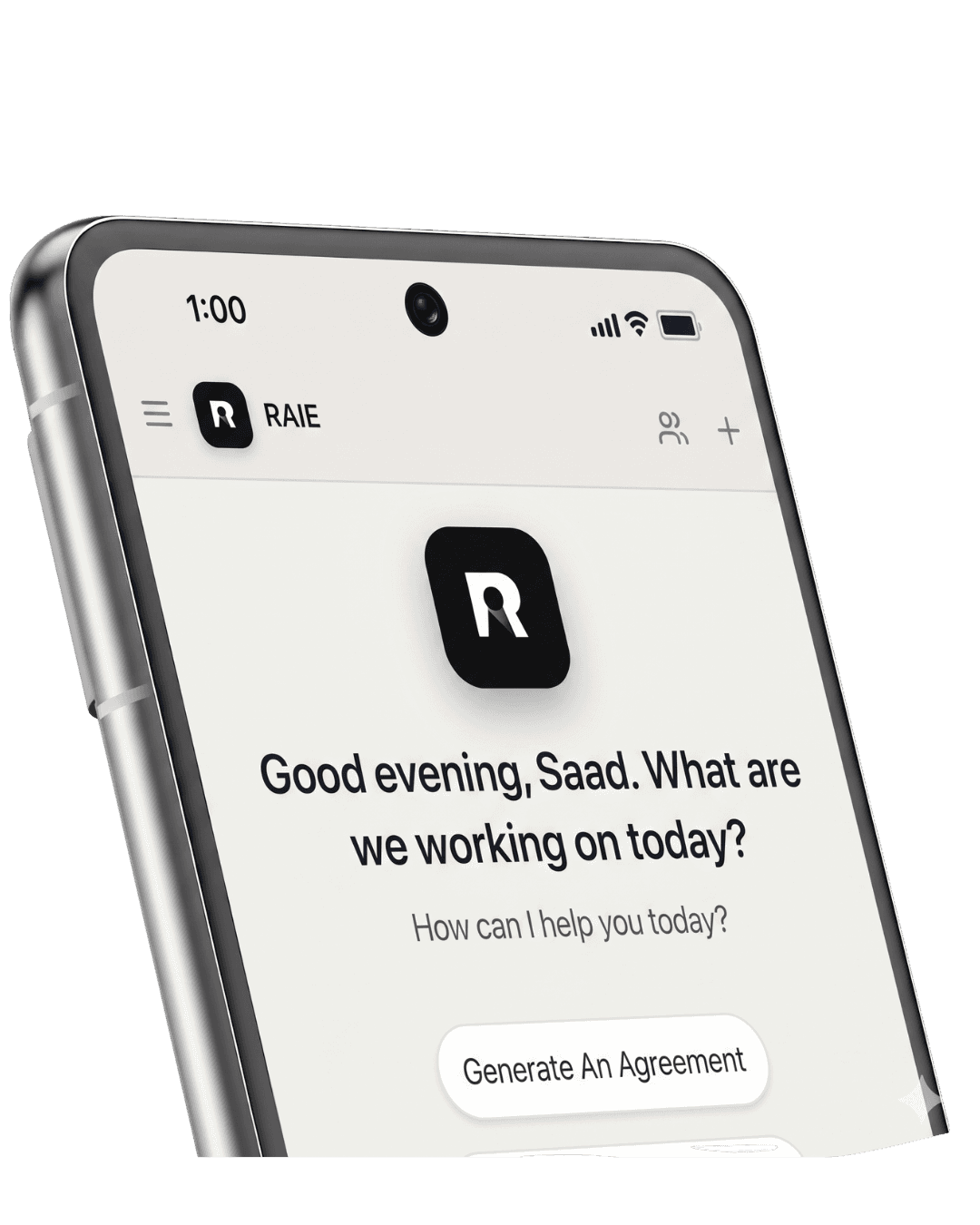 RAIE mobile app